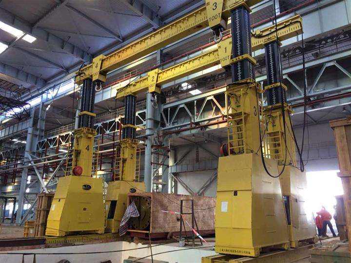 如何用液壓龍門吊完成重型機械搬運及定位安裝？